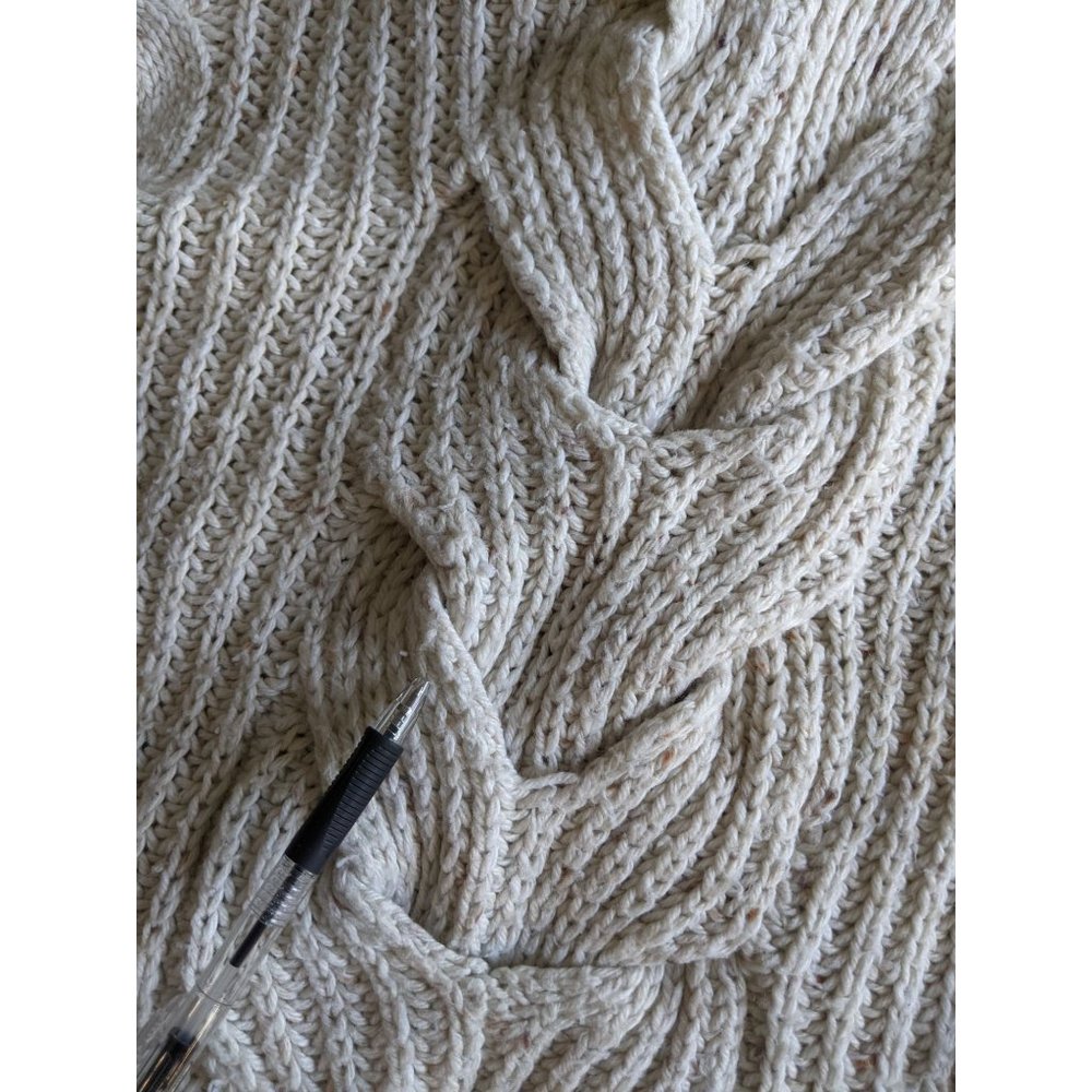 Wildfox Pattie Cable Knit Hooded Sweater XS - Picture 12 of 14